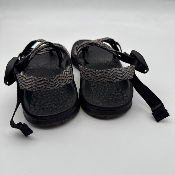 Chaco Womens SZ 7  Updraft EcoTread X2 Outdoor Sandals Black Waves  (J105182) - Picture 8 of 16